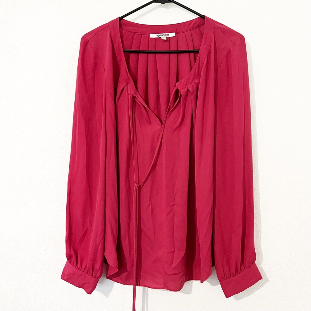 Daniel Rainn Long Sleeve Blouse-Size Large